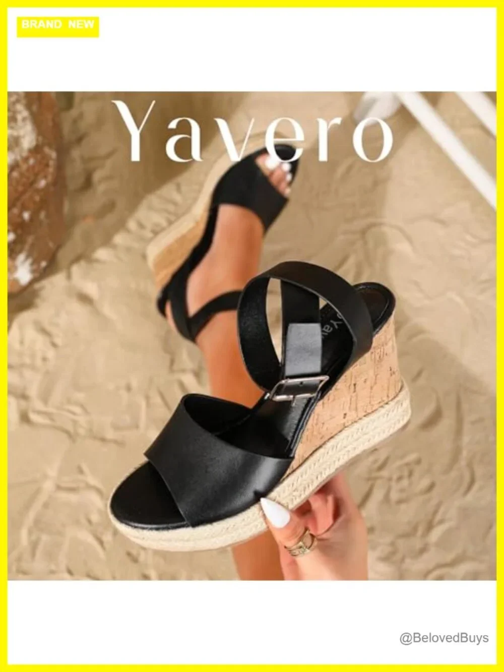 N/A chic espadrille